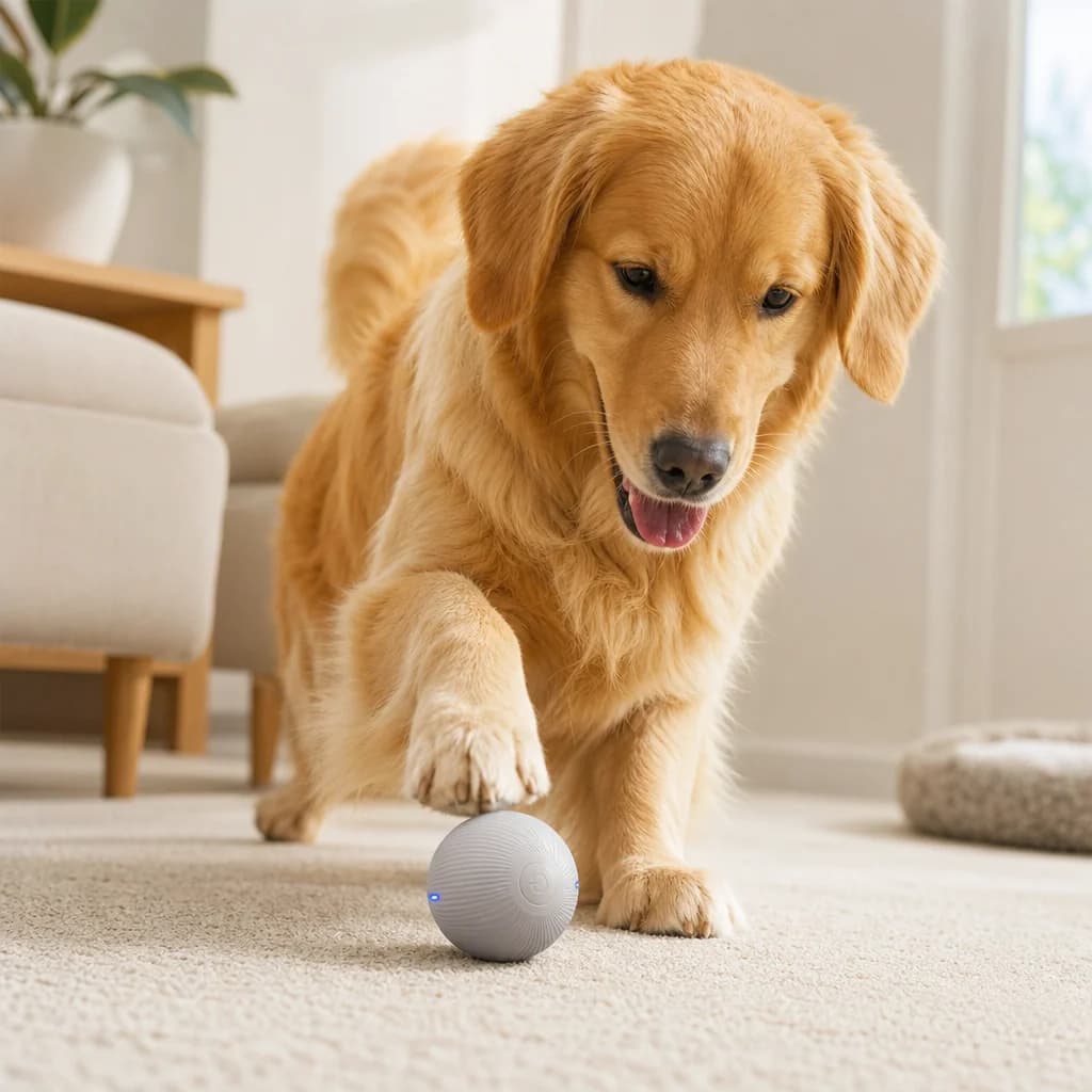 Jouet Interactif Autonome — Occupe et Apaise Votre Chien en Votre Absence